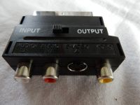 Scart Adapter Umschalter in - out TV AV Video S-VHS + Audi Chinch Nordrhein-Westfalen - Höxter Vorschau