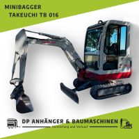 Minibagger - Bagger - Takeuchi TB016 - 1,6t - Mieten - Vermietung Sachsen-Anhalt - Lützen Vorschau