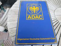 Altes ADAC Emailleschild, Alte Werbung, Reklame Bayern - Warngau Vorschau