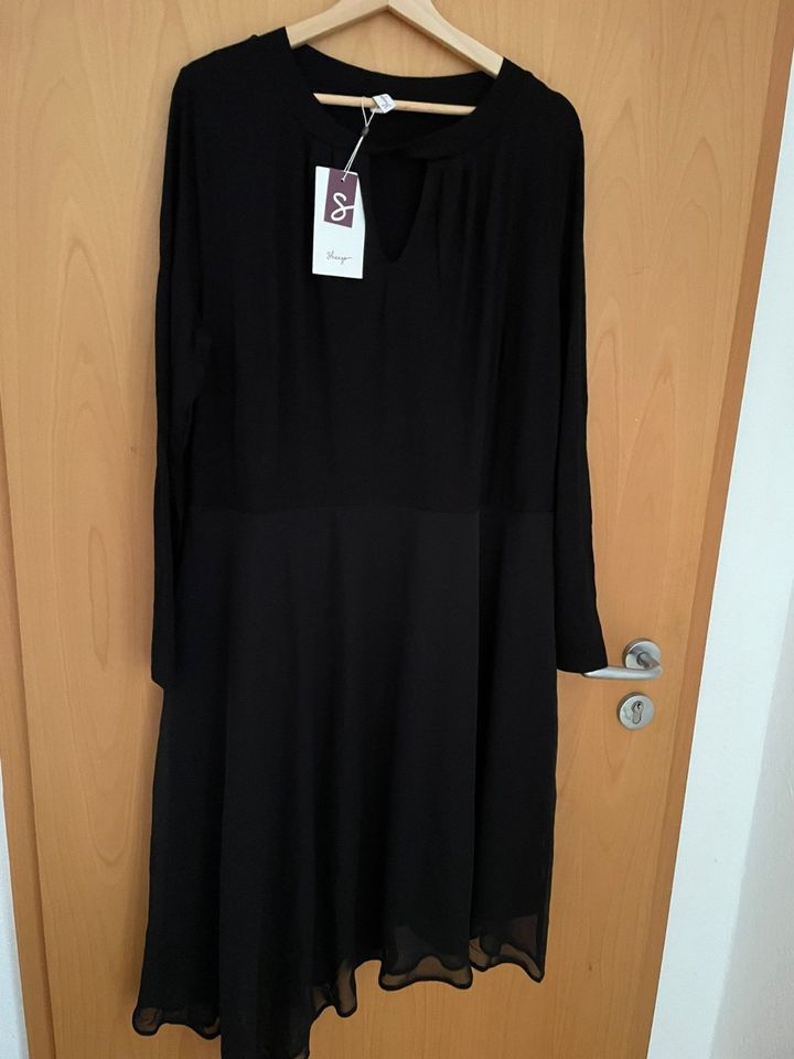 Sheego Jerseykleid schwarz neu Gr. 44 oder 46 Cocktailkleid in Hamm