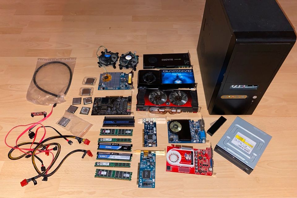 PC Hobbyauflösung i5 Prozessoren, Grafikkarten, RAM etc in Taura