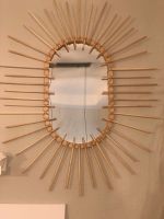 Sonnenspiegel Spiegel, Ibiza DIY boho Handmade Bambus Düsseldorf - Unterbach Vorschau