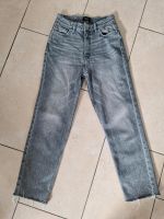 Only Jeans High Waist Straight 26/32 grau ONLEMILY Duisburg - Walsum Vorschau