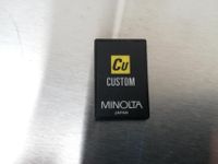 Funktionscard für Minolta Kamera "Cu / CUSTOM" Hessen - Groß-Bieberau Vorschau