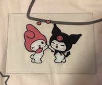 Sanrio My Melody Kuromi Kitty Glasspainting Art Baden-Württemberg - Kuppenheim Vorschau