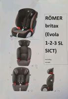 Römer Britax Evola 1, 2, 3 sl sict isofix Saarland - Merzig Vorschau