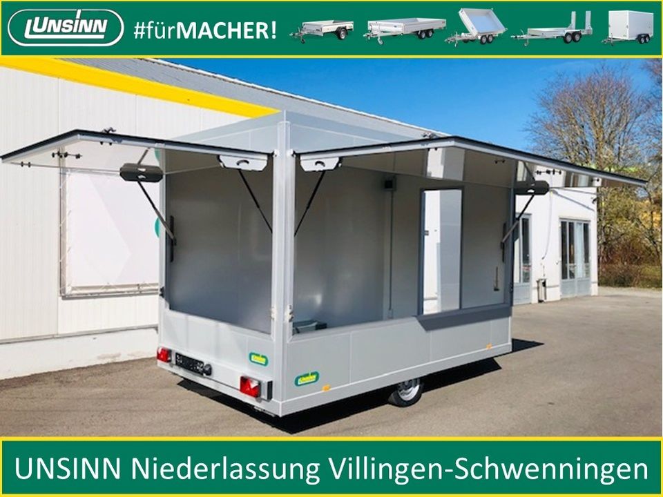 Pkw Anhänger UNSINN Verkaufsanhänger / Imbissanhänger / 1800 kg in Villingen-Schwenningen