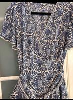 Maxikleid Blau vintage design paisley M chiffon luftig Nordrhein-Westfalen - Wermelskirchen Vorschau
