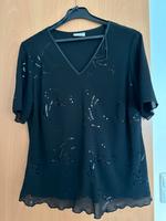 C&A Zweiteiler Set Bluse Rock, Gr. 46, schwarz, Pailletten Bayern - Pocking Vorschau