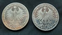 2 Stück a 10,-DM Sondermünzen für Wissenschaften u Kunst Nordrhein-Westfalen - Erftstadt Vorschau