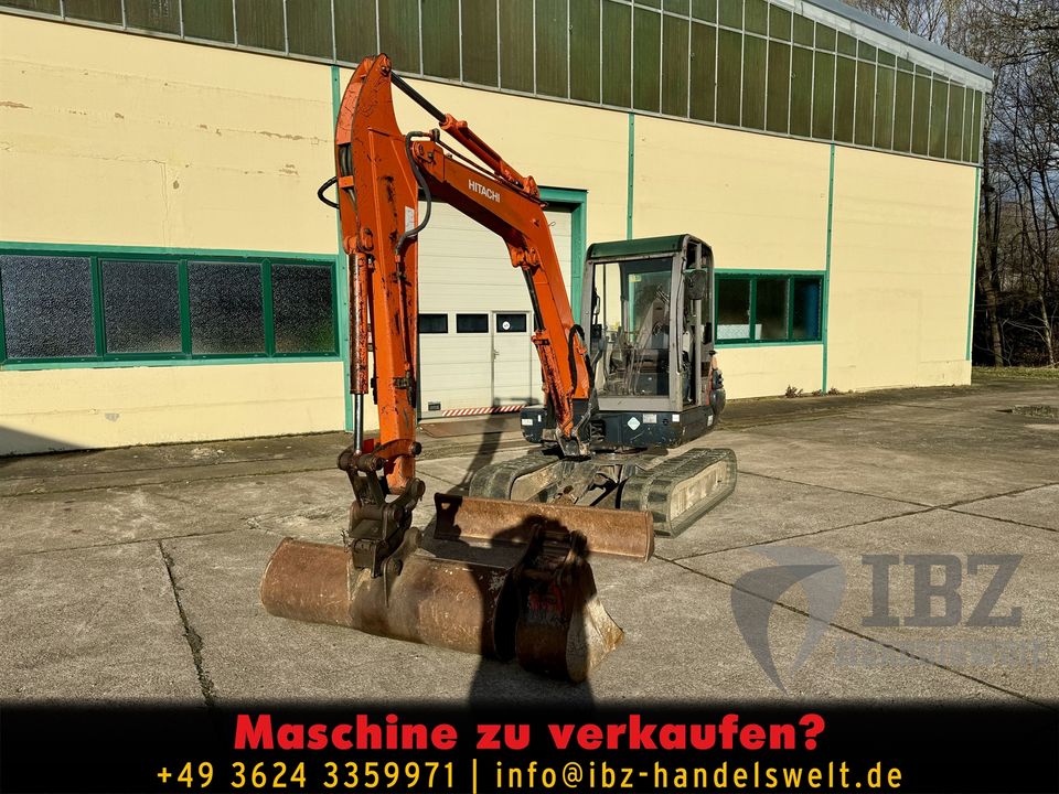 Hitachi ZX50 Kettenbagger Mobilbagger Minibagger 5t Bagger ZX 50 in Ohrdruf