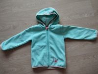 Grüne Fleecejacke/ Strickjacke mit Kapuze 98/104 Bayern - Ergolding Vorschau