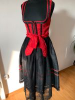 Designer Dirndl von Trachtenmanufaktur schwarz rot Spitze Gr 34 München - Maxvorstadt Vorschau