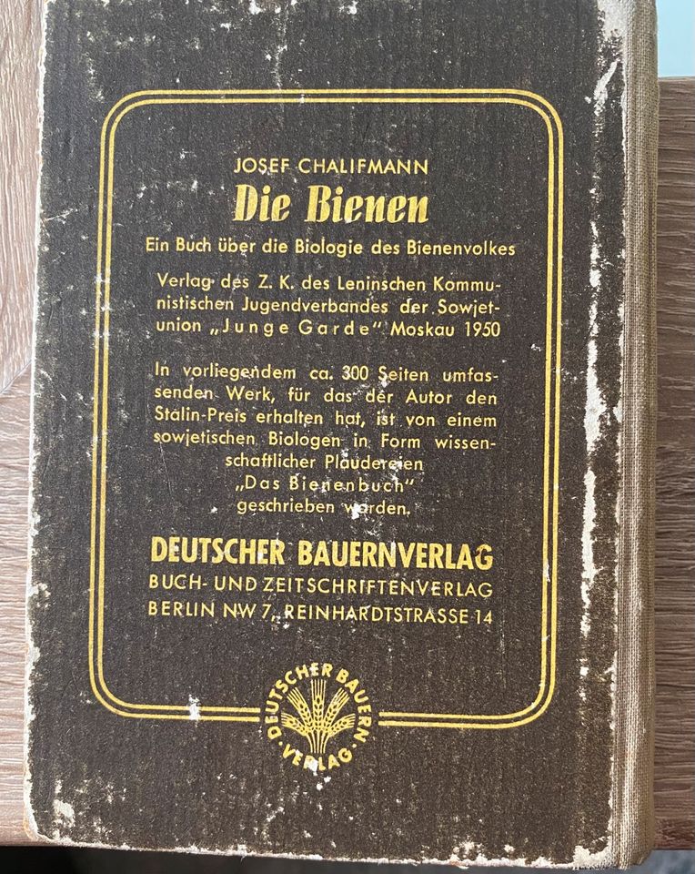 Jahrbuch der Deutschen ImkerZeitung von 1953 in Zwenkau