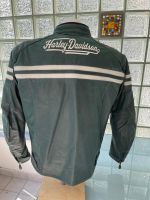 Grüne Harley Davidson HD Lederjacke XL Düsseldorf - Oberkassel Vorschau