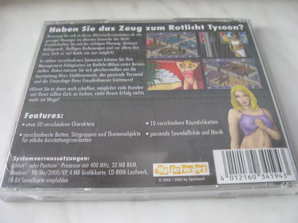 PC - Spiel * Rotlicht - Tycoon * NEU in München