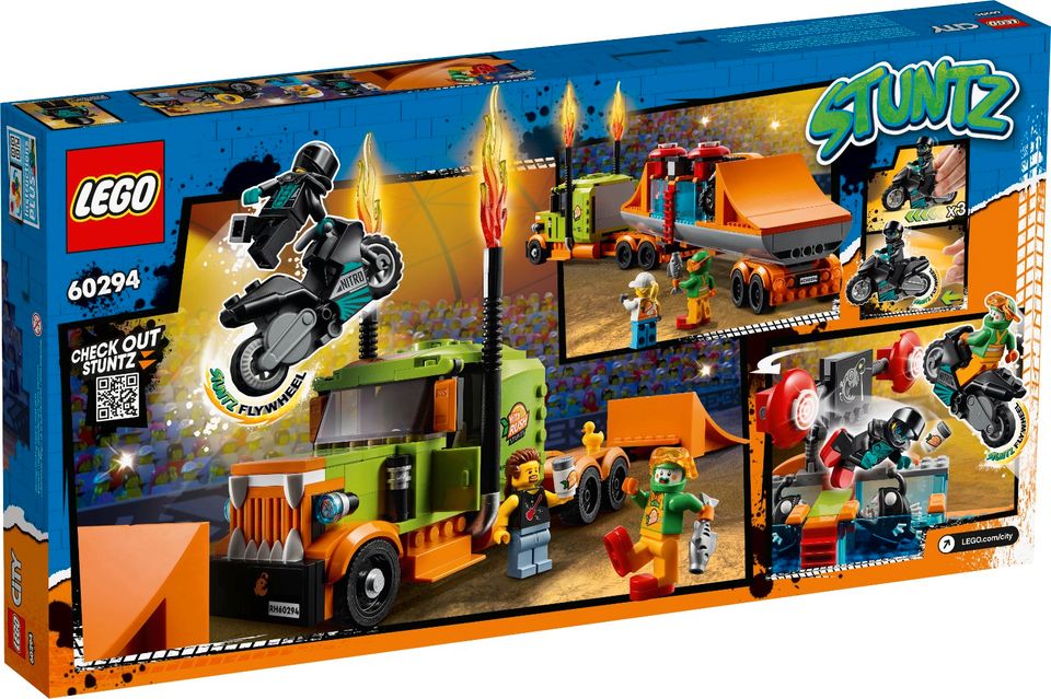 LEGO City 60294 Stuntshow Truck ⭐️ Motorrad |NEU OVP ✅ FP28€* in Dautphetal