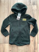 YFK coole Strick-Fleece-Jacke grün in 128 Thüringen - Aschenhausen Vorschau