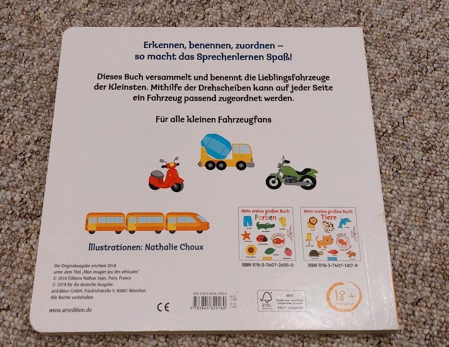 Dreh-mal Buch Fahrzeuge in Salzhausen