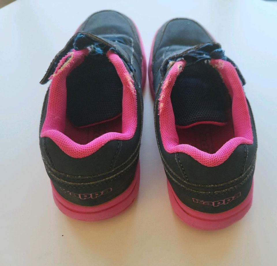 Kappa Sneaker / Turnschuhe blau pink Gr. 32 in Jena