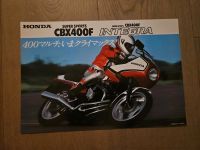 Prospekt brochure Honda CBX400F INTERGRA JAPAN Aachen - Aachen-Mitte Vorschau