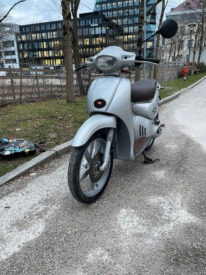 Aprillia Scarabeo 50 2T(alles Malossi +90/kmh) •OLDI• in München