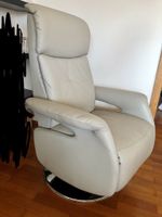 Relax TV Sessel Leder Echtleder verstellbar Beige grau Taupe neuw Nordrhein-Westfalen - Menden Vorschau