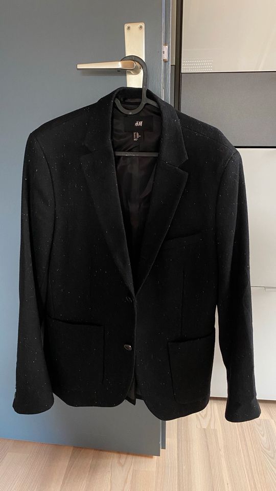 Cooler Blazer Sakko Jacke Jackett von H&M schwarz Neuwertig Gr. M in Friedrichshafen