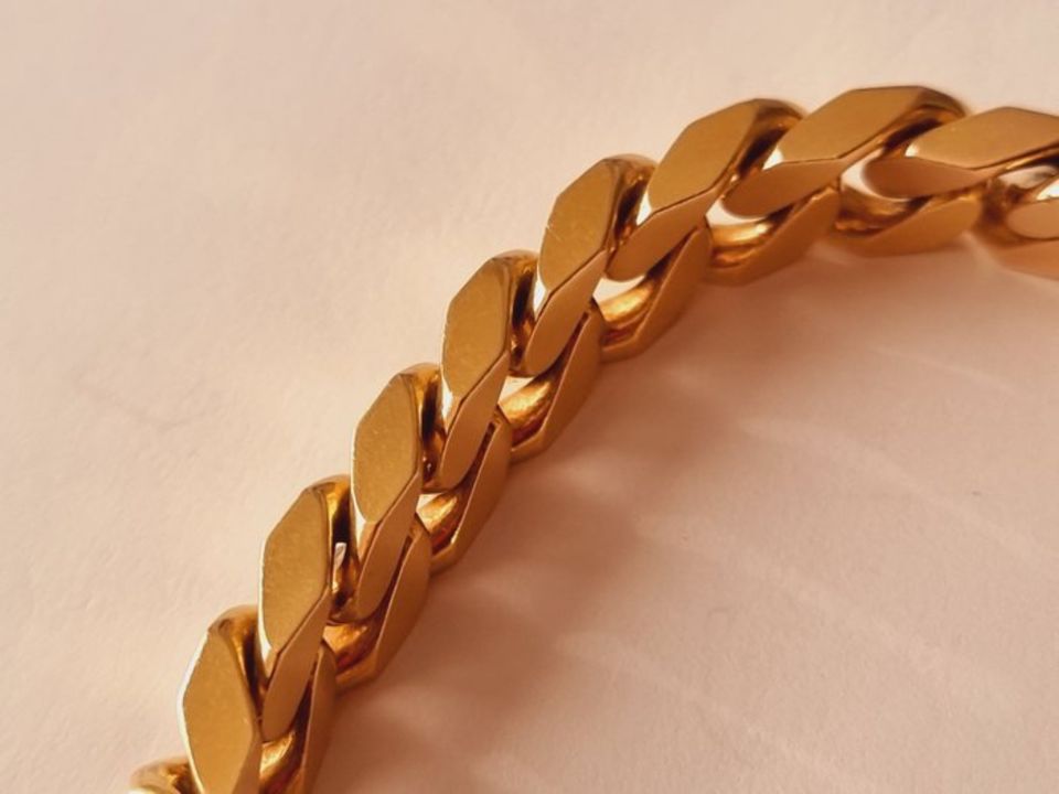 Gelb Gold Armband,  Kette, 14 Karat Gold 585 Legierung 86,5 g in Grafenberg