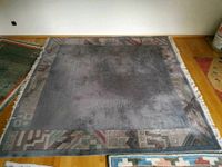 Tibet Teppich 255x247cm blaugrau mit flieder und beige Nordrhein-Westfalen - Krefeld Vorschau