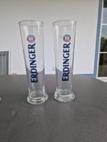 2 Stück Biergläser 0,5 l Erdinger alkoholfrei Bayern - Hofkirchen Vorschau