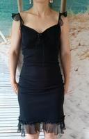Partykleid, figurbetonnt mit Volant  und Chiffon Gr. 36 Hannover - Nord Vorschau