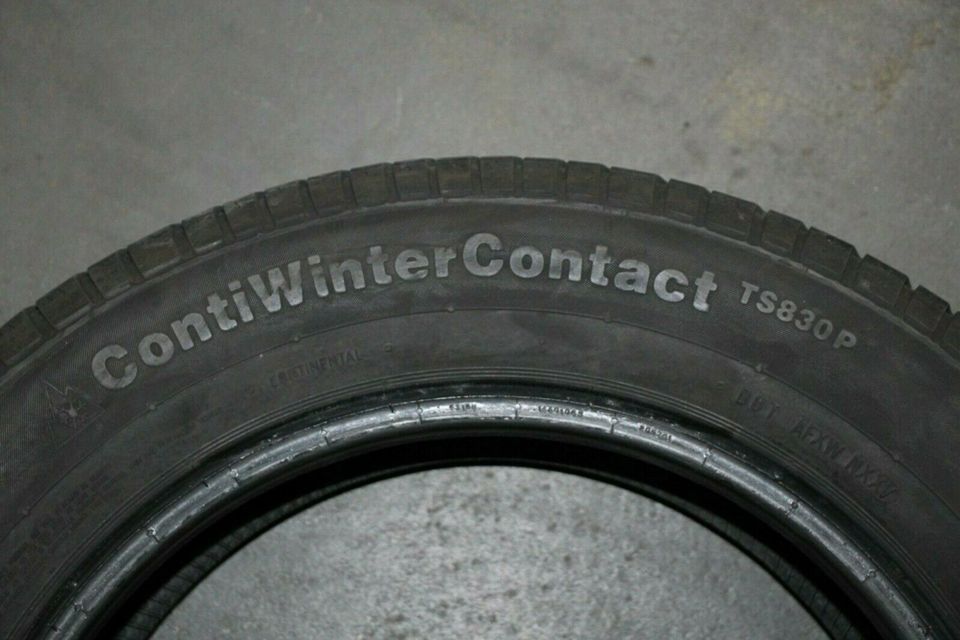 2x Winterreifen Runflat Continental TS830P 205/60R16 Dot 2019 in Mörfelden-Walldorf