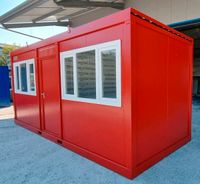 Tiny House bauen Deutschland - Containerunterkunft kaufen in Bayern - Wohncontainer aufstellen - Leben im Container - Privatunterkunft Gewerbeunterkunft Bürogebäude Bürocontainer Containerbüro neu Bayern - Brunnen Vorschau