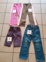 Gefütterte Jeans Gr. 122,Knickerbocker Hose Gr.116, Sweathose 116 Hessen - Roßdorf Vorschau