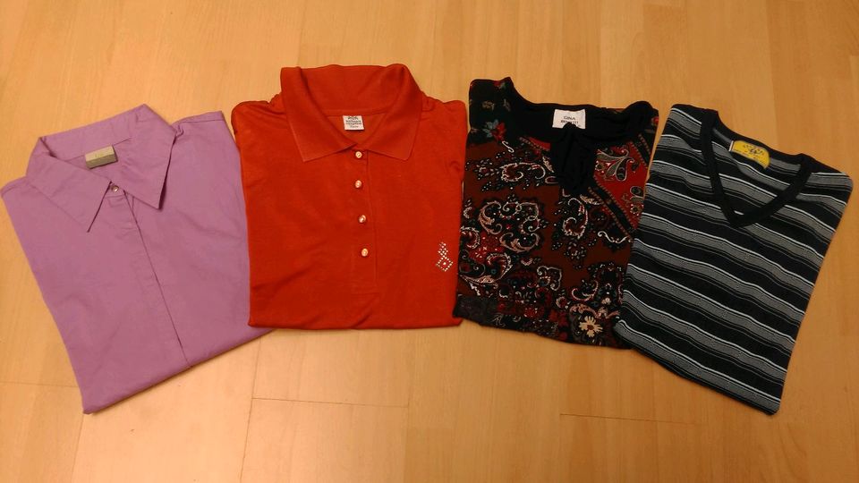 4 Damen Oberteile Gr.42/XL Blusen Hemden "Walbusch" in Hameln