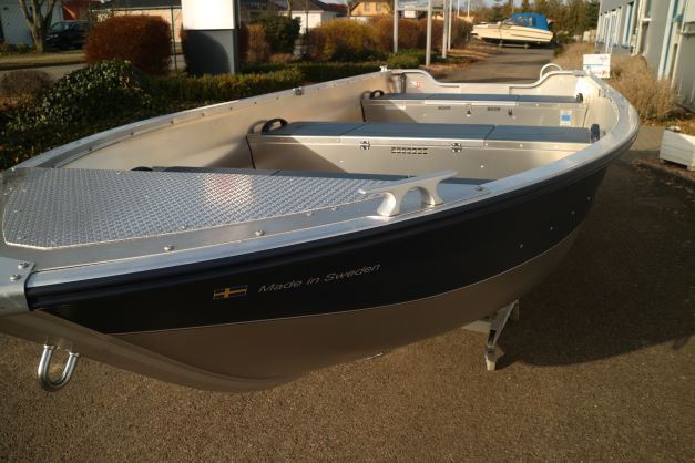 Linder Sportsman 445 Basic - Aluboot NEU - mit Motor Suzuki 15 PS in Rechlin