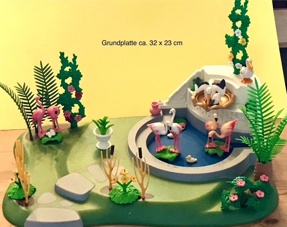 Playmobil Flamingos, Pelikane und eine grüne Oase der Ruhe in Solingen