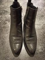 Cowboy-Stiefelette, schwarz, Gr. 41, Absatz 5 cm Niedersachsen - Rieste Vorschau