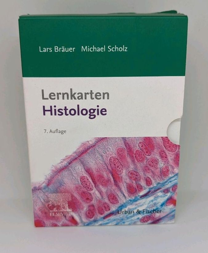 Lernkarten Histologie 7. Auflage von Lars Bräuer/Michael Scholz in Bad Münstereifel