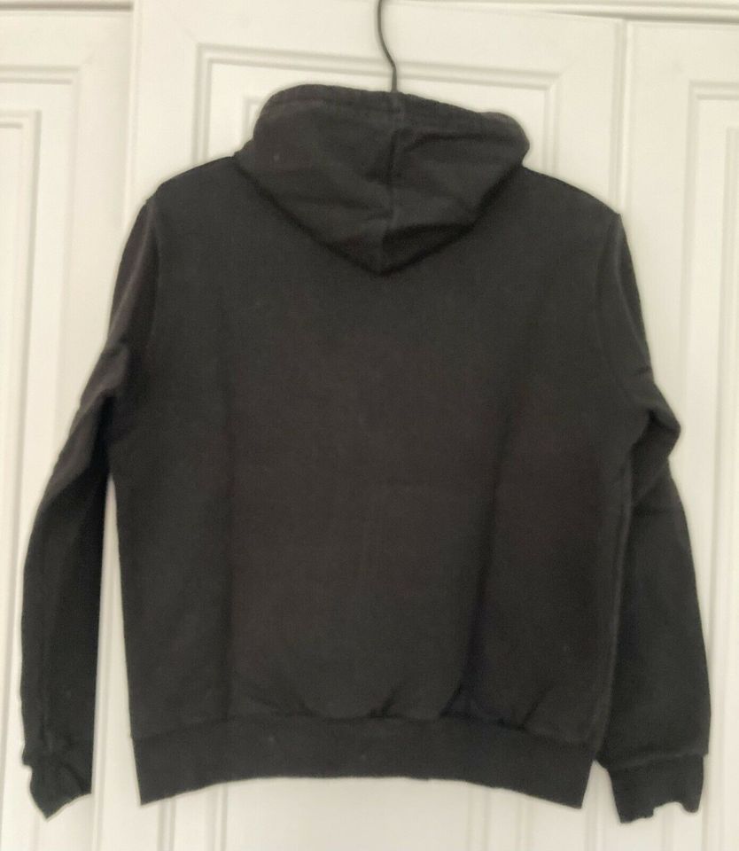 ITALIA Hoodie in Schwarz mit Kängurutasche, Unisex, M in Oranienburg