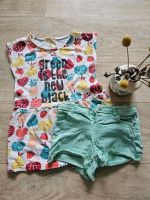 Kleidung Set Shorts Shirt Sommer Tunika Gr 104 Berlin - Köpenick Vorschau