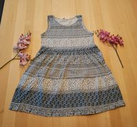 Kleid H&M Gr. 122/128 blau Muster Mädchen Bayern - Anger Vorschau