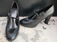 Graceland High Heels schwarz T-Strap Plateau Größe 39 Gröpelingen - Oslebshausen Vorschau