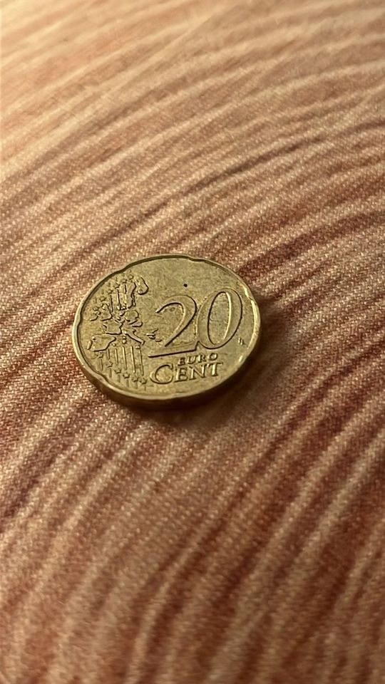 20 Cent Münze 1999 RF Frankreich Fehlprägung in Marienheide
