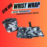 Handgelenkbandage Wrist Wraps gym rat Camouflage grau 6 €* Hessen - Herborn Vorschau