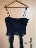 Zara Top virales Gr.L Blumen Muster Ethno Festival Hippie Boho Thüringen - Jenalöbnitz Vorschau