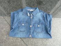 Pampolina Bluse Jeansbluse blau mit Steinchen Gr. 110 Baden-Württemberg - Fronreute Vorschau