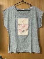 Graues T-Shirt mit Flamingo-Aufdruck von Orsay in Gr. L Hessen - Pohlheim Vorschau