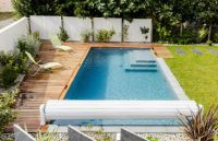 Poolabdeckung elektrOPEN NEO 8x4 mtr.Polycarbonat Oberflurrollade Bayern - Alzenau Vorschau